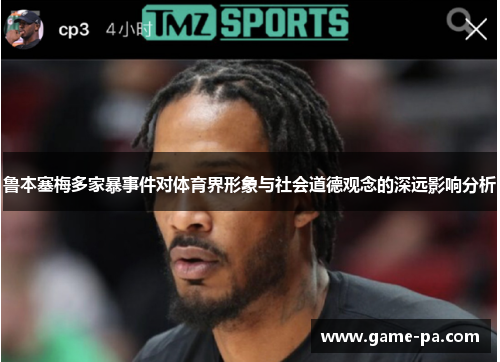 鲁本塞梅多家暴事件对体育界形象与社会道德观念的深远影响分析